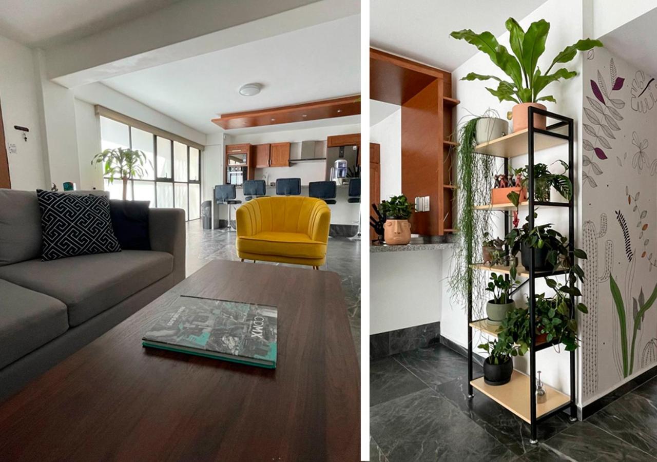 Great Apartment In The Heart Of Coyoacan Mexico By Eksteriør billede